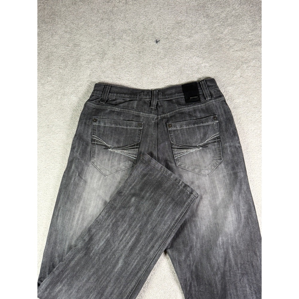 Vintage Southpole Jeans Mens 34x34 Faded Gray Straight Leg Y2K Skater Grunge
